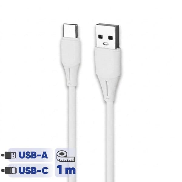 کابل شارژ USB-A به USB-C مدل 5 سوپر فست طول 1 متر گارانتی آروین